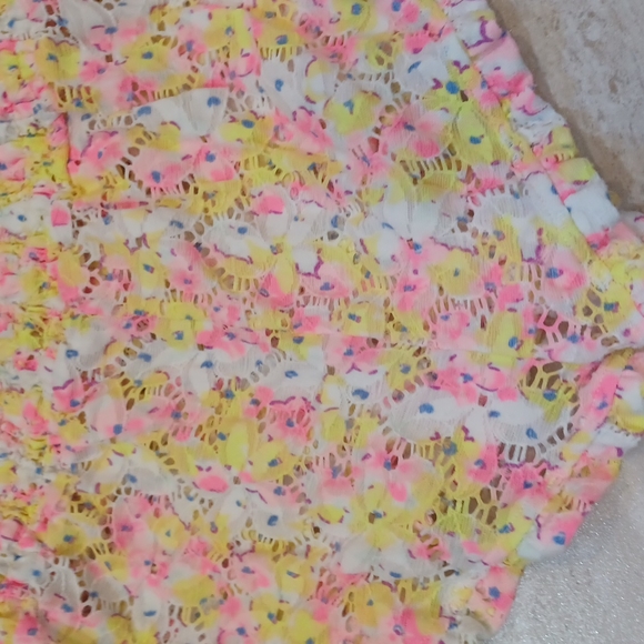 Victoria's Secret Pastel Crochet Knit Drawstring Shorts - Picture 6 of 6